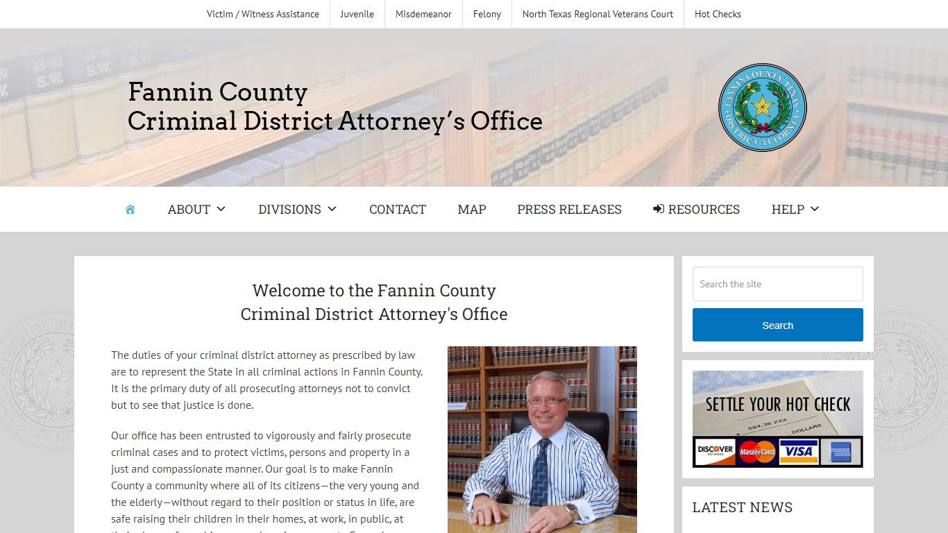 Fannin County, Texas Criminal District Attorney's Office ...